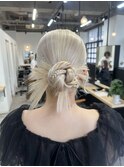 カチモリアレンジ_ヘアアレンジ_パーティーヘア