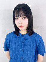 アイティーバイアルバム 下北沢店(IT by ALBUM)&nbsp;顔周りレイヤーボブ前髪カット_F0327