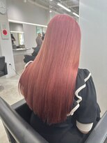 ジゼル 中津大分(GiseL)&nbsp;ピンクカラー　ピンクベージュ　ケアブリーチハイトーン