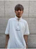 メンズカラーハイトーンマッシュペールピンク　【GIA】