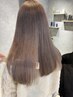透明感☆外国人風Wカラー＋カット＋Dトリートメント ケアブリーチあり￥16900
