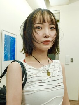 スタニング 渋谷(STUNNING.) レイヤーボブ　ウルフレイヤー　前髪インナー