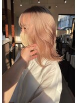 桃の木 ヘアー(桃の木 hair)&nbsp;フルブライトカッパーピンク