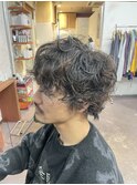 ラフにきまる！メンズパーマ
