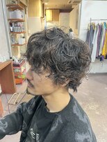 ピエスデシュブー(piece des cheveux) ラフにきまる!メンズパーマ