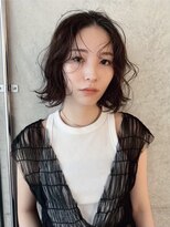 スクリーンギンザメゾン 銀座(SCREEN GINZA MAISON.)&nbsp;黒髪カタログ/クラゲヘアー/オリーブ/銀座