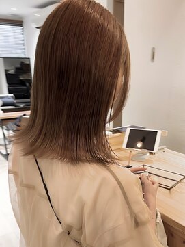 ニコヘアデザイン(NICO hair design) ☆NICO☆ ワンレンベージュ