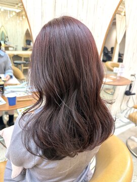 ロンドアジュール 横浜(Lond azur) ☆ オリーブグレー/レイヤーカット/黒髪/マロンベージュ/横浜