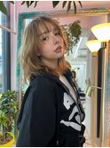【n】ハニーベージュ,ミディアムポイントレイヤー