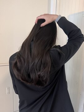 olive greige /暗髪/韓国/広島/袋町