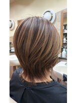 ピープスヘアー(peeps hair)&nbsp;ショートレイヤー