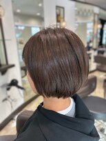 フィラージュ サロンドウィズ(filage SALON DE WITH)&nbsp;丸みショート/白髪染め/髪質改善/ショートボブ