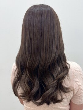 アルファ(alpha) 大人ガーリー/ダークアッシュ/似合わせカット/ミディアムレイヤ