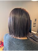 グレージュで軽やかbob