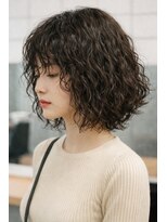 ラレイ ハラジュク(Lalei harajuku)&nbsp;原宿ボブパーマスパイラルパーマ大人ボブウェーブ20代30代40代