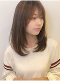 《Agu hair》大人かわいいふんわり 小顔魅せヘア