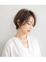 ウィールール 栄町店(WE RULE) 大人美人ショートボブ×透け感ベージュ
