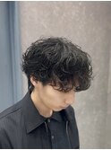 シャドウパーマ/韓国風マッシュ/ルーズパーマ/ニュアンスパーマ