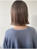 切りっぱなしボブ