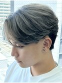 調布メンズパーマニュアンスパーマフェザーパーマセンターパート