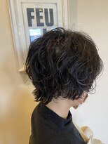 ロク(6)&nbsp;パーマかけてませんスタイル
