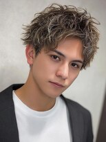 アブニール 柏東口店(AVENIR) リバースセンターパート/ニュアンスウルフ/ダウンバング/柏