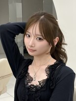 マウル 栄(MAEUL)&nbsp;丸型補正顔まわりカット　ハッシュカット