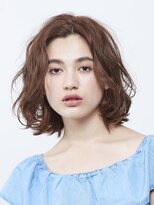 ヘアアンドメイク アース 聖蹟桜ヶ丘店(HAIR&MAKE EARTH) 横揺れフリルウェーブ【EARTH　聖蹟桜ヶ丘】