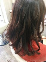 エルデ ナインズ ヘアー スタンド 川口店(elde 9's HAIR STAND)&nbsp;グレージュひし形シルエットの大人かわいい切りっぱなしボブ