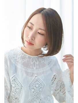 ウィルゴ(VIRGO) 【VIRGO】30代スタイリングが簡単なカジュアルボブ