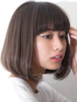 パティオンツー(PATIONN2)&nbsp;切りっ放しふんわりストレート内巻きお洒落グレージュレトロボブ