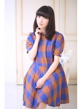 フォルテ 城北店 さらつやナチュラルワンカール☆黒髪大人女子♪