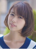 小顔エアリーマッシュボブ