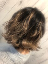 ヘアーメイク ララ(HAIR MAKE LALA) バレイヤージュ　アッシュブラウン