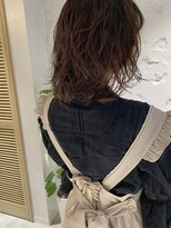 コフィー バイ メルト 吉祥寺(cofy by melt)&nbsp;【三ツ井純】ブラウンカラーレイヤーカットパーマ大人パーマ