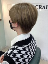 ヘアークリエイション クラフト(HAIRCREATION CRAFT)&nbsp;耳掛けショート＋ミルクティーベージュ
