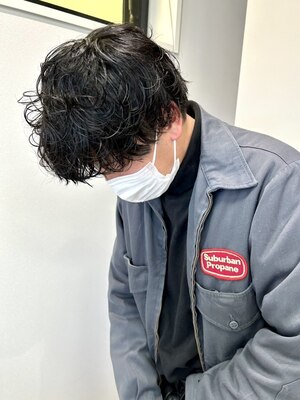 トレンド感のあるメンズパーマは≪CRECE≫におまかせ☆再現性の高いデザインで毎朝のセットも思い通りに！