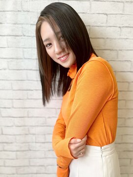 ヘアデザイン アンジェロカフェ(Hair Design Angelo cafe) 艶髪ストレート