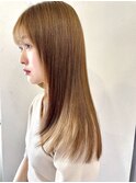 【さらさらストレートヘア】