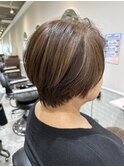 白髪ぼかしにもオシャレにも３Ｄカラー