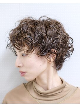 ルプラ ガーデン(le-pla garden) マッシュショート#ケアパーマ#ショートカット#簡単スタイリング