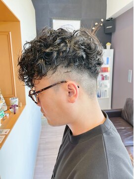 イースト(YEAST) メンズヘア×パーマ