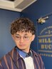 【サラサラ艶感ヘアカラー】カット+カラー+シェービング+シャンプー+セット