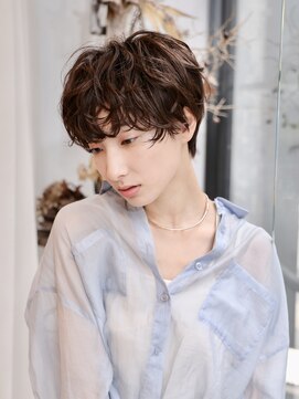 エムスラッシュ 表参道(M.SLASH) 外国人風/アースカラー/大人可愛い/ゆるふわショート/表参道