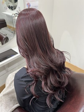 アン ブリーチ(UN BLEACH) 【ダブルカラー】ピンクレッド♪