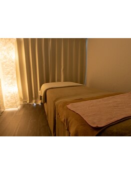 プライベート空間で、あなただけの贅沢なサロンTimeを♪周りを気にせず、ゆっくりとお過ごし頂けます♪