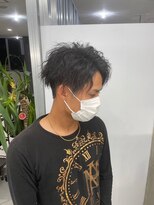 メンズサロン キング 高槻店(Men’s salon K!ng)&nbsp;波巻きツイストスパイラルパーマ/フェザーパーマ/眉毛/メンズ