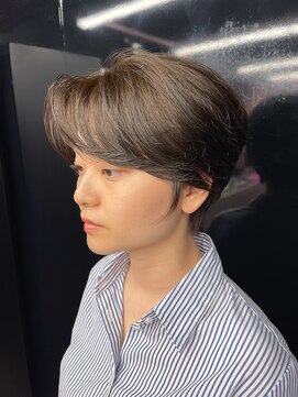 キジ(KIJI) ハンサムショート/オリーブカラー/マットアッシュ/マット