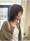 アッシュブラウン/明るめアッシュ/ボブレイヤー/顔周りレイヤー