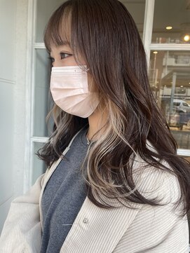 ポート 蕨(PORT) コントラストインナーベージュ【高岩美季】